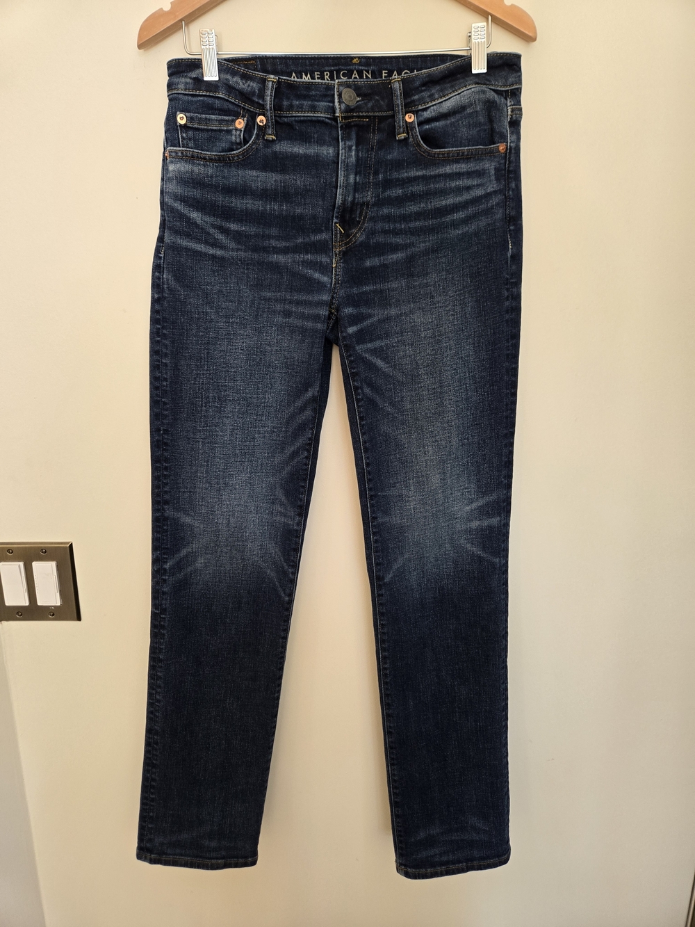 American Eagle Outfitters Men’s Indigo Slim Straight Jeans
